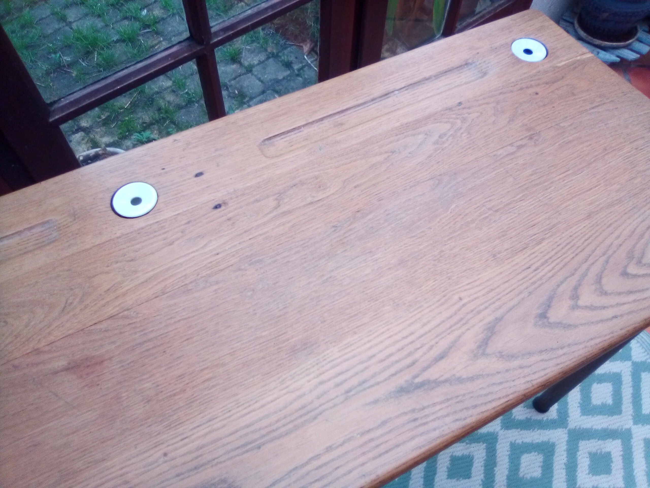 Double school boy desk