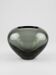 Vase danois Holmegaard en verre soufflé