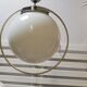 Vintage globe suspension with lower mount - 50s/60s