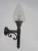 Applique torche globe flamme
