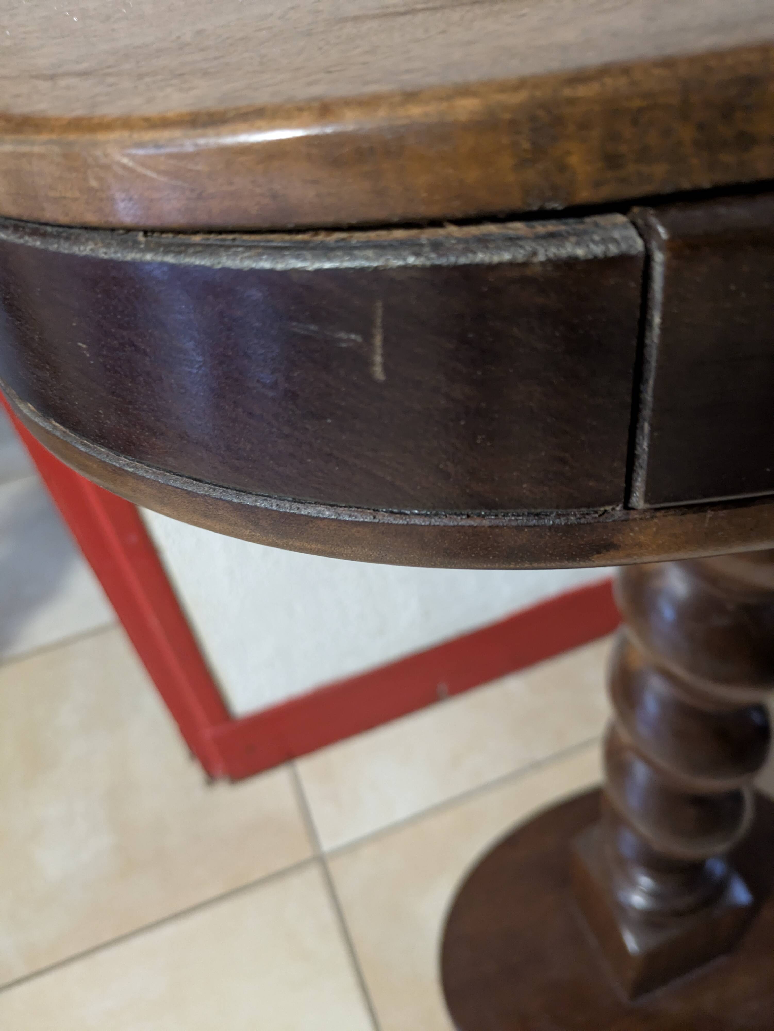 Art Deco gueridon in rosewood