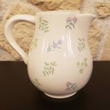 Ceramic pitcher signed Gien France