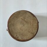 Stoneware pot Corneau Myennes decorated with hares