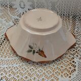 Antique salad bowl from Digoin and Sarreguemines