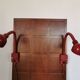 Pair of cobra sconces 1980