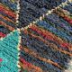 Large berber boucherouite hallway rug