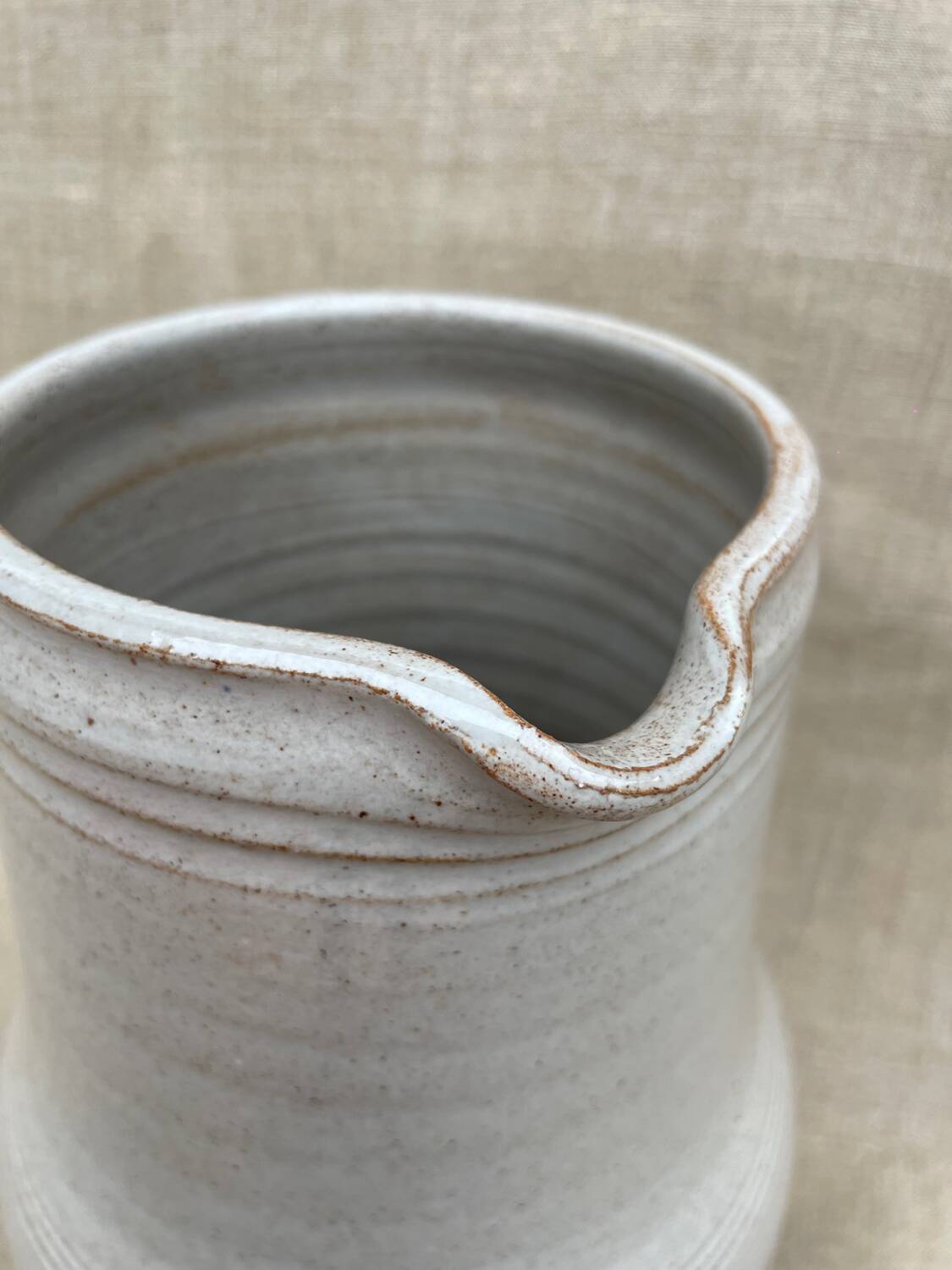 Volkoff Vallauris stoneware pitcher