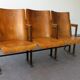 Suite de 3 fauteuils de cinéma strapontins, 1930