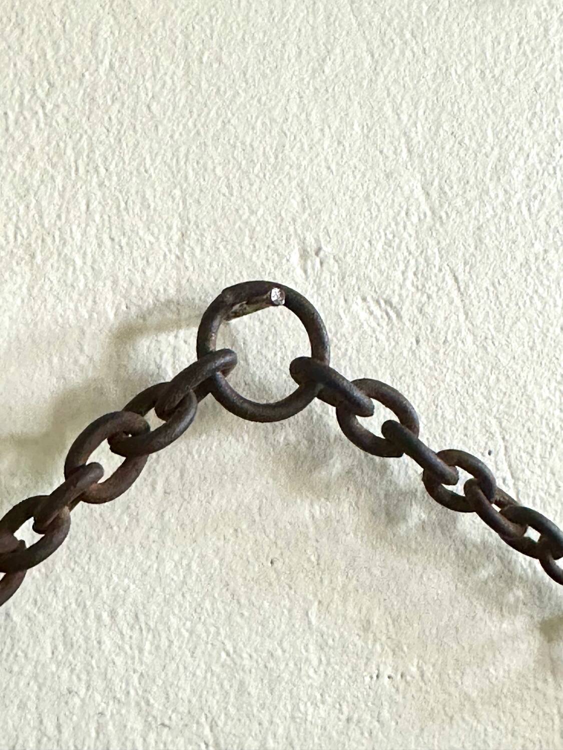 Bamboo-shaped wooden mirror