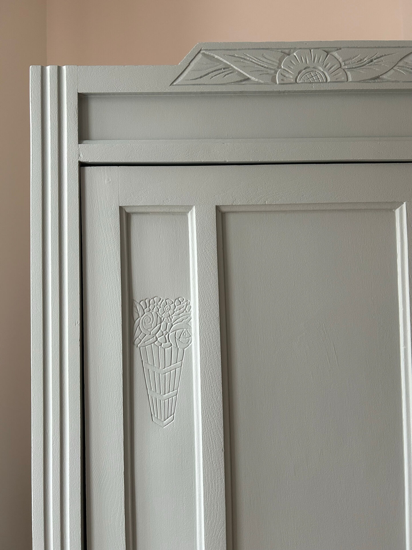 Renovated Art Deco style wardrobe