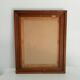 Miroir vintage en bois massif, années 60-70