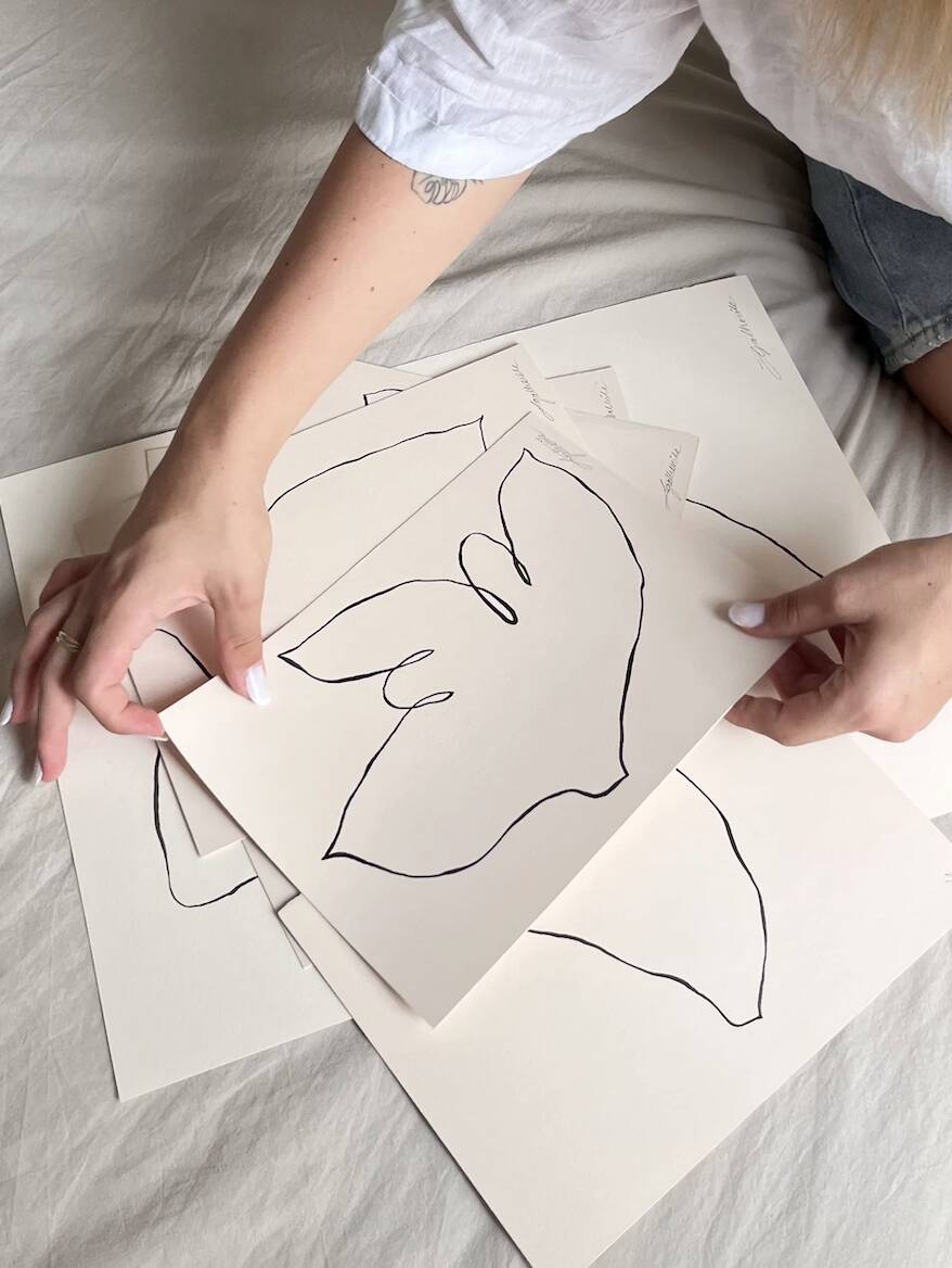 The Soul in Bloom 16 - 18 x 24 cm - Atelier Agapé