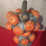Pichet en barbotine grappe d'orange espagnol