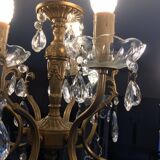 Chandelier with 9 lights - perfect working condition - No missing parts