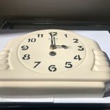 French art deco clock clock Bayard ceramic quartz movement