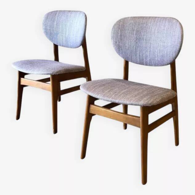 Pair of chairs by Louis Van Teefelen