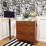 Vintage chest of drawers bobbin feet