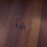 Mid-Century Round Rosewood Dining Table by Henry Rosengren Hansen for Brande Mobel Industry, 1960s