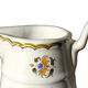 Rare Moustiers pitcher reproduction from the 18th century.