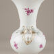 Decorative vase Herend Hungary - Apponyi Raspberry model - Adorned with a head