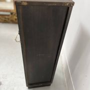 Meuble a huit petits tiroirs en bois noir XX Siècle
