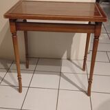 Old small coffee table, side table, living room...