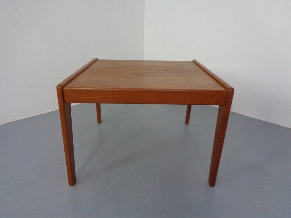 Teak coffee table by Arne Wahl Iversen, Denmark, 1960s.