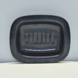 Bol rectangulaire vintage bleu foncé søholm