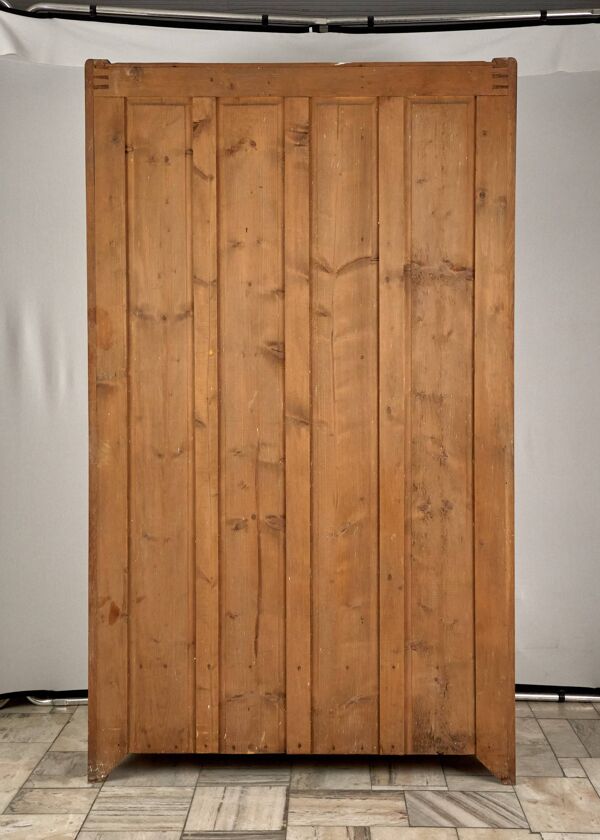 Armoire en bois vintage, années 1930, Tchécoslovaquie