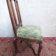 Louis XV chair in walnut, 19th century