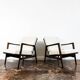 Customizable Pair Of Mid Century Modern Armchairs, 1960s