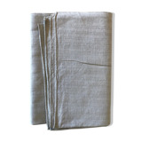 Ancient hemp harvest tablecloth tinted with sage
