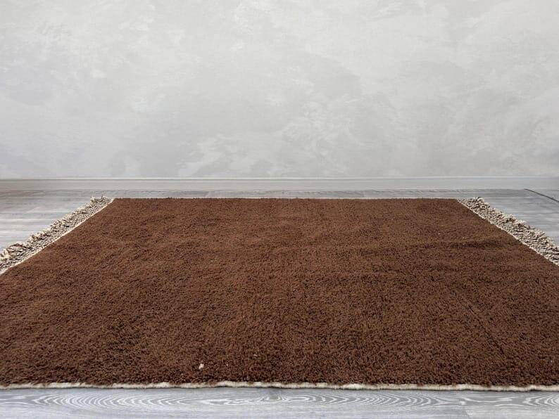 Unique traditional handwoven Berber rug 200*300 cm