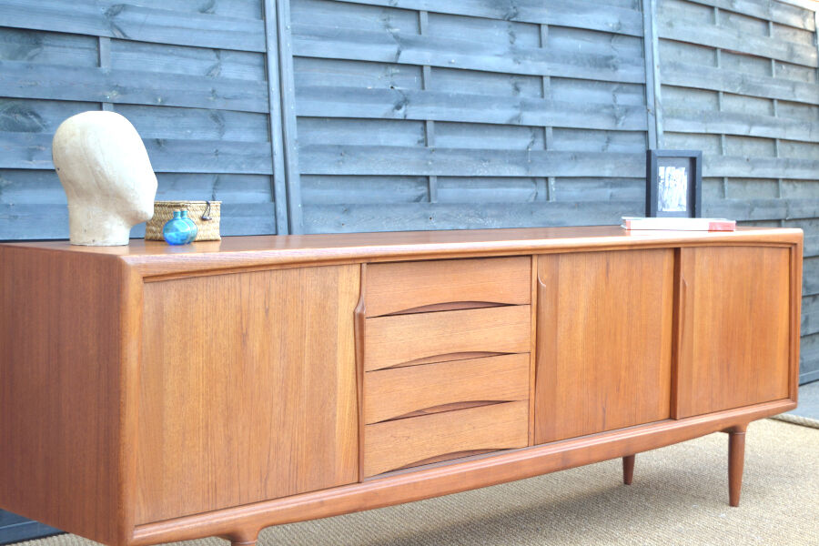 Danish sideboard by Gunni Omann - 240cm