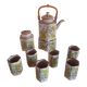 Tea service 1970s 9 pieces