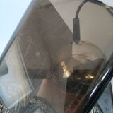 Chrome lamp and plexiglas 1970
