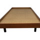 Vintage wooden bed with drawers, Netherlands, 1960
