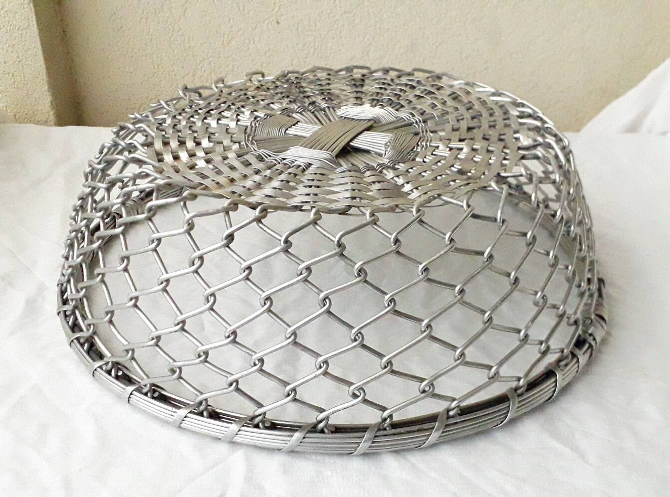 Metal basket or hamper