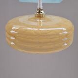 Clichy glass triptych suspension