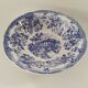 Plat creux bleu & blanc ironstone tableware c.p.