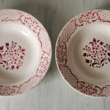 Set of 6 hollow plates Versailles