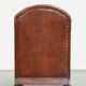 Unique, stately, comfortable sheepskin Art Deco design armchair