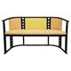 Canapé Jugendstil Josef Hoffmann curved wood beech