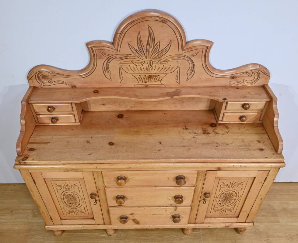 Pine Sideboard, Wales - 1920s