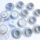 Art Deco coffee service in pale grey blue porcelain