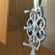 Hanging cloth or vintage metal keys