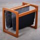 Teak Magazine Holder attributed to Aksel Kjersgaard, Denmark, 1960s