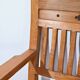 Antique colonial teak veranda bench – mid-20th century