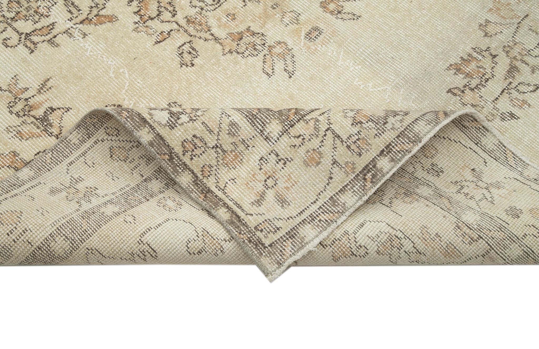 Handwoven One-of-a-Kind Anatolian Beige Rug 174 cm x 324 cm - 24980