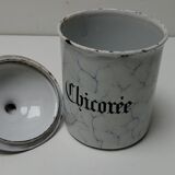 Chicory enameled pot